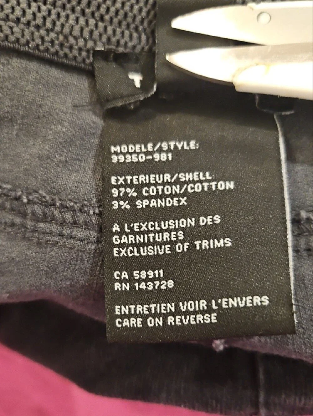 Tribal Straight Leg Women’s Jeans in Charcoal, Sz 18